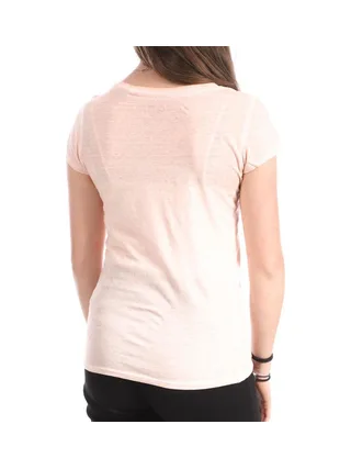 T-shirt Rose Femme Guess Script 2