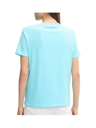 T-shirt Bleu Femme Calvin Klein Jeans Ss 20s Classic 2
