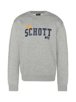 Sweat Gris Homme Schott Schott Heat 1