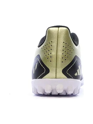 Chaussures de football Noires/Dorés Garçon Adidas F50 Club Tf J Mess 3