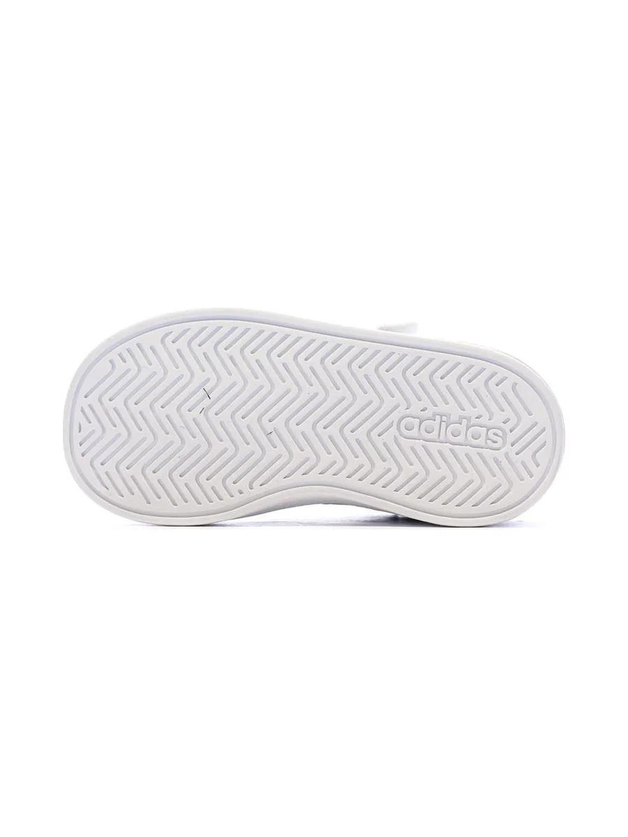 Baskets Blanche/Noir Fille Adidas Grand Court 3.0 Girls 6