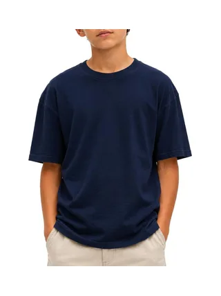T-Shirt Marine Garçon Paname Brothers Uniclo 1
