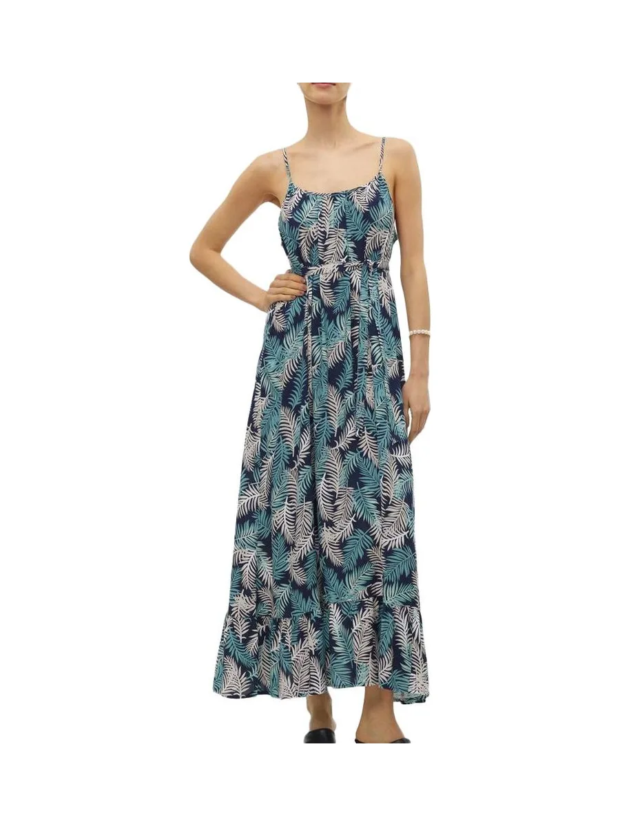 Robe Marine à Motifs Femme Vero Moda Easy Joy 2