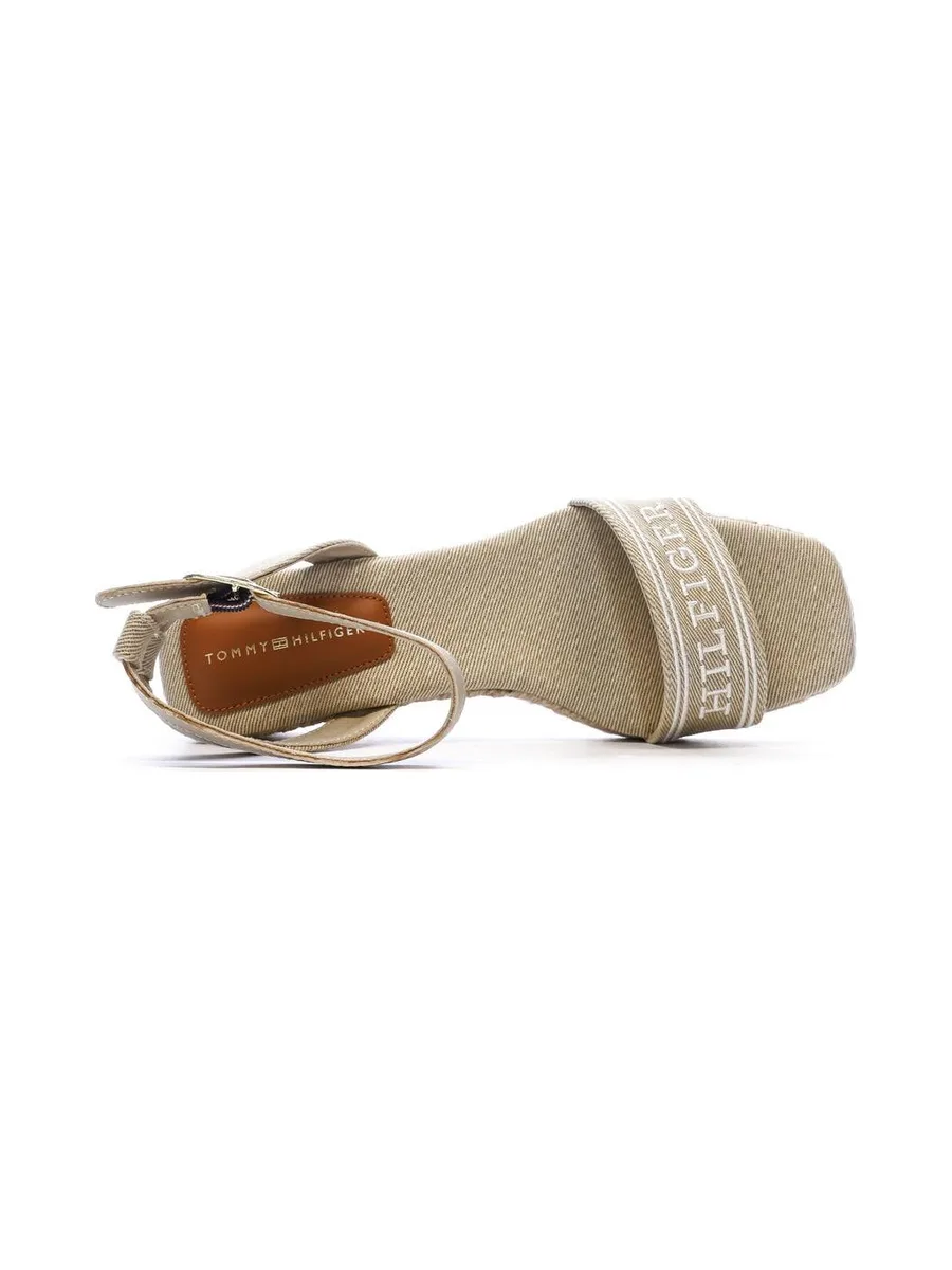 Sandales Beiges Femme Tommy Hilfiger Espad 5