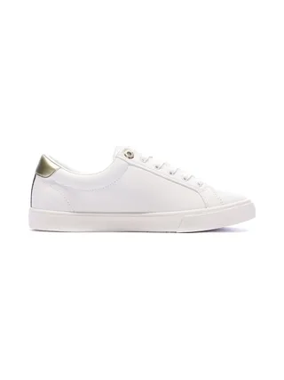 Baskets Blanches/Argent Femme Tommy Hilfiger Sneaker 2