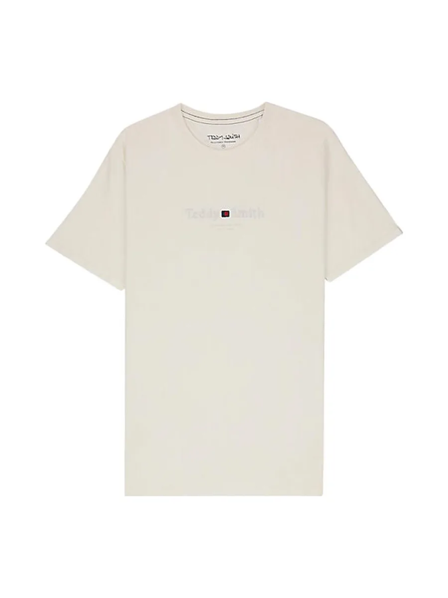 T-shirt Blanc Homme Teddy Smith 11017024D 2