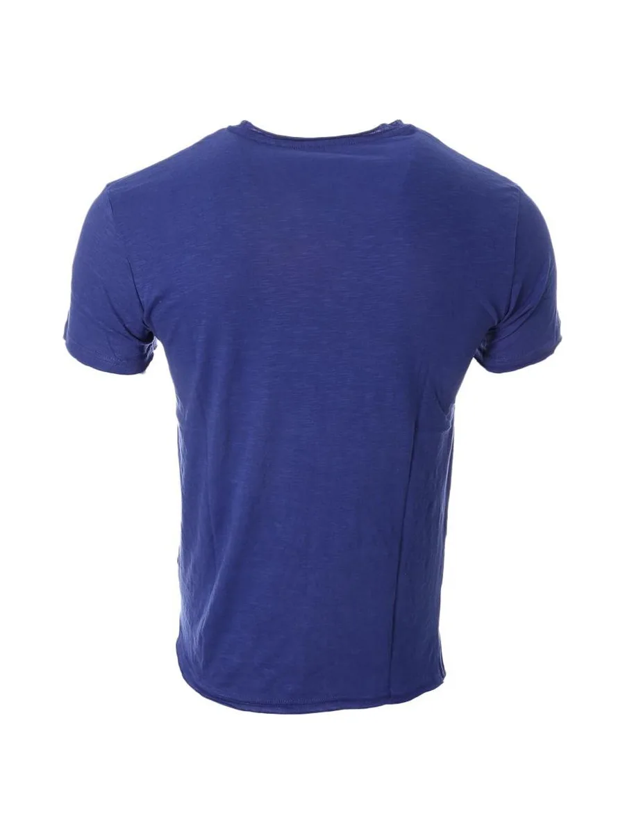 T-shirt Bleu Homme Paname Brothers TED 4