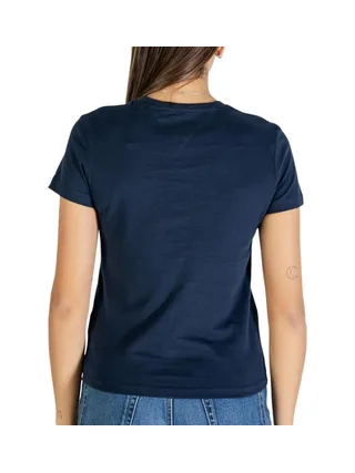 T-shirt Marine Femme Tommy Hilfiger Tjw Reg Essential Lo 2