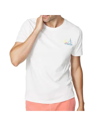 T-shirt Blanc Homme TBS SOHANTEE 1