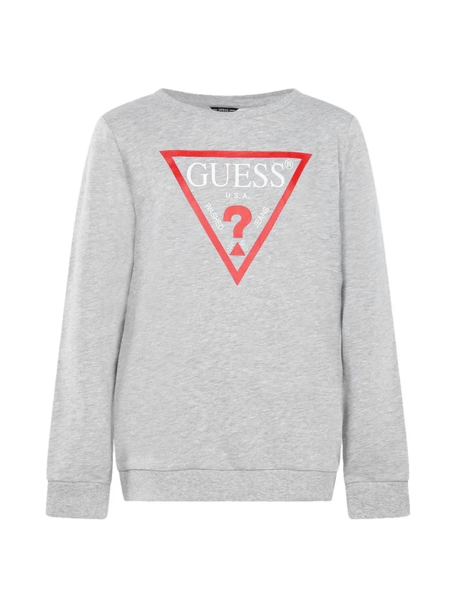 Sweat Gris Garçon Guess 2