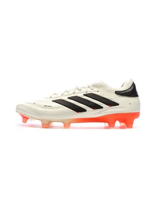 Chaussures de Foot Ecru/Orange Homme Adidas Copa Pure 2 Elite KT FG 1