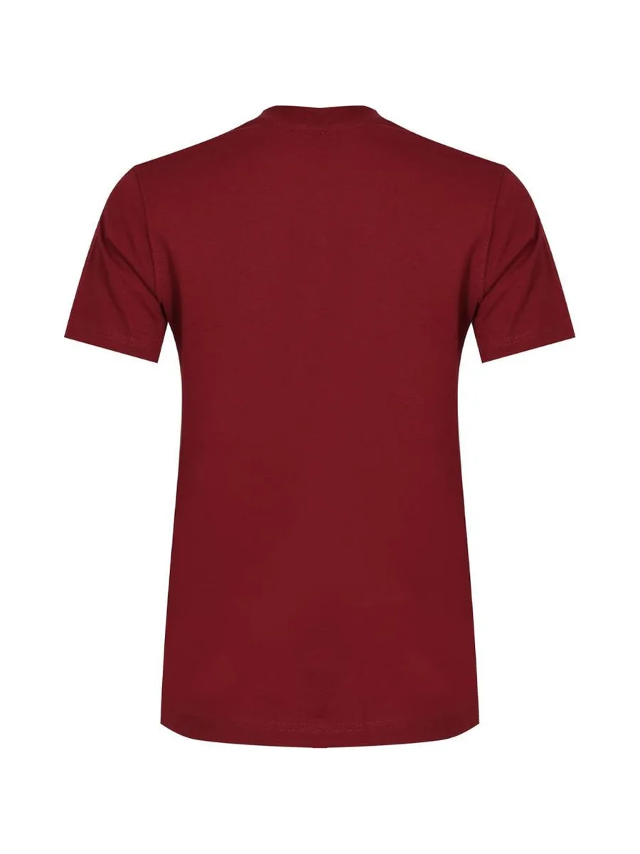 T-Shirt Rouge Femme Diesel T-reg 53-d Maglietta 3