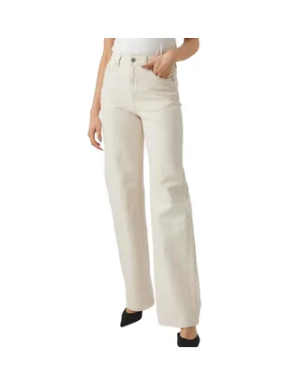 Jean Large Blanc Femme Vero Moda Tessa 1