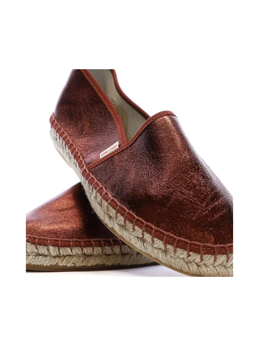 Espadrilles Marron métallisé Femme Pare Gabia Anaia 8