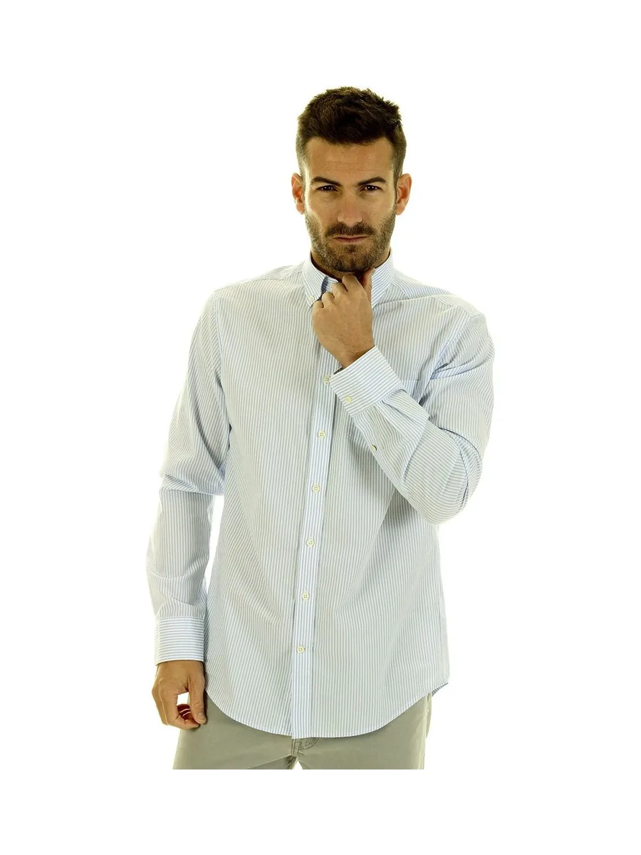GANT - Chemise Velarte à fines rayures 4