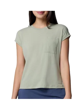 T-Shirt Vert Femme Columbia Boundless Trek 1