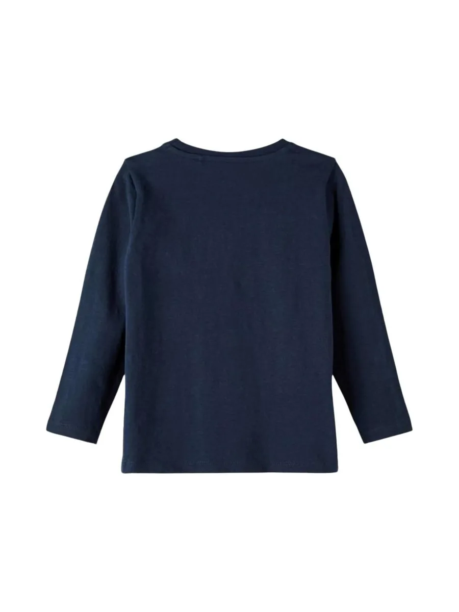 T-shirt manches longues Marine Garçon Name it Moluf 3