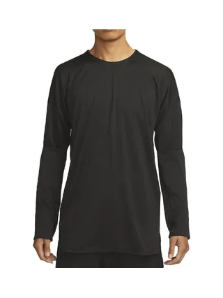 Sweat Noir Homme Nike Dri-FIT Crew Top 1