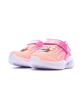 Baskets Rose Fille Skechers Sola Glow 6