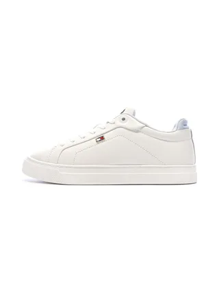 Baskets Blanches/Bleu Femme Tommy Hilfiger Sporty 1