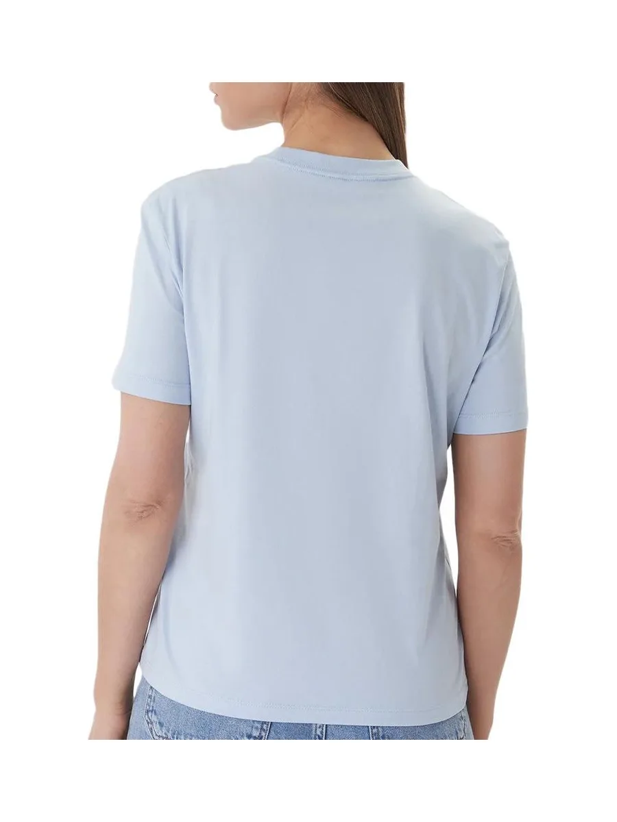T-Shirt Bleu Femme Calvin Klein Jeans Monog 2