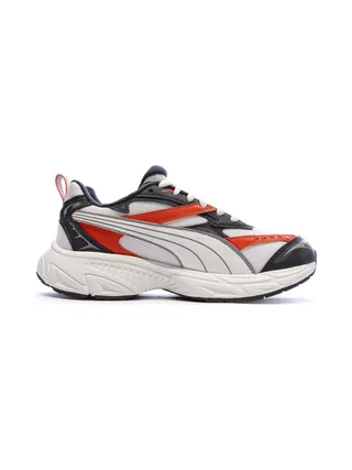 Baskets Blanches/Noires/Rouges Homme Puma Morphic 2