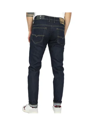 Jean Slim Bleu Foncé Homme Diesel Pantaloni 2