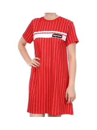 Robe Rouge Femme Supreme Tenny 1