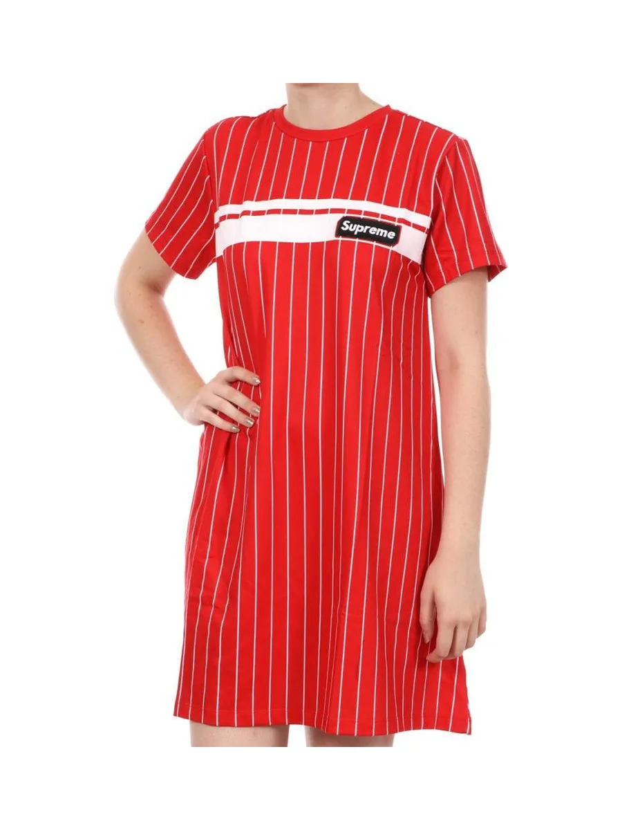 Robe Rouge Femme Supreme Tenny 2
