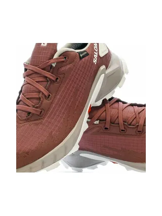 Chaussures de Trail Rouge/Blanche Femme Salomon Alphacross 4 7