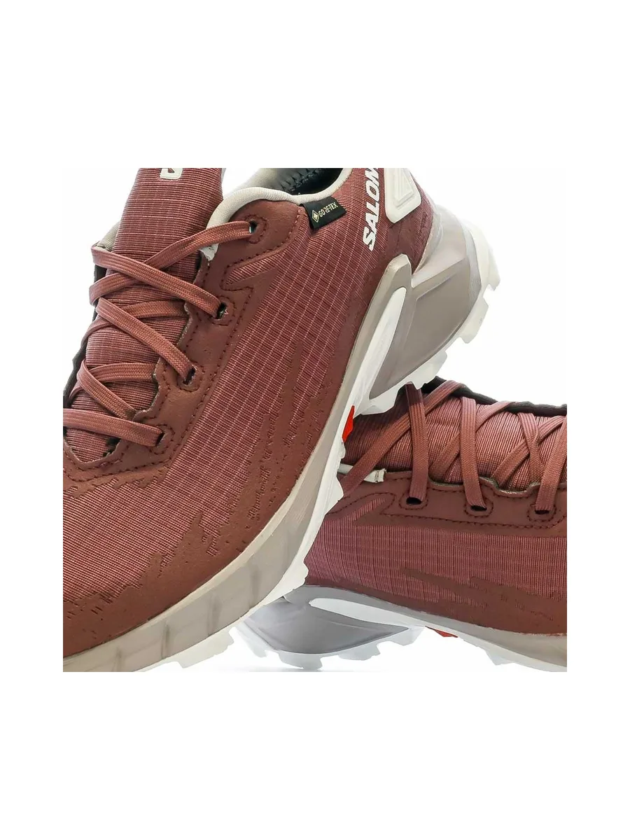 Chaussures de Trail Rouge/Blanche Femme Salomon Alphacross 4 7