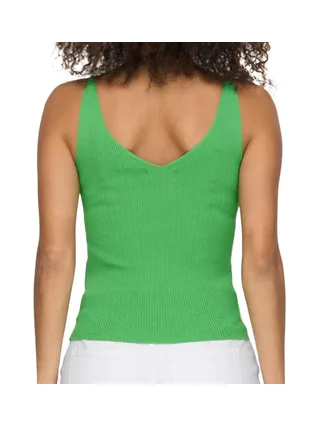 Débardeur en Maille Vert Femme JDY Nanna 15180497 2