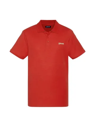 Polo Orange Homme Schott PS0022 1