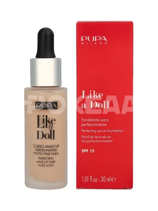 Pupa Pupa Like A Doll Perfecting Make-Up Fluid SPF15 30ml - #030 Natural Beige 1