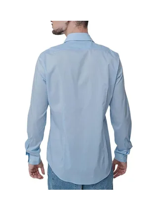 Chemise Bleu Homme Calvin Klein Jeans Lyocell Solid 2