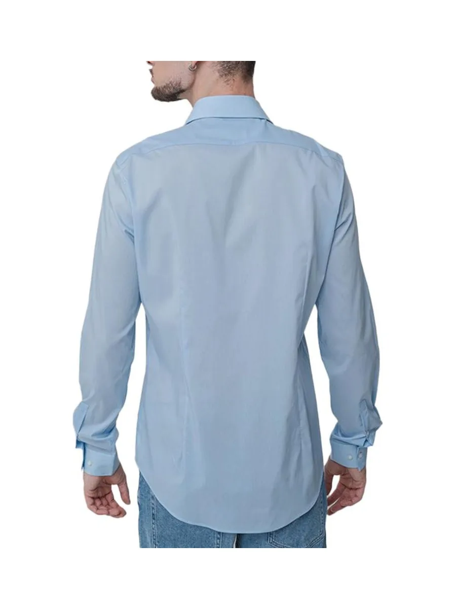 Chemise Bleu Homme Calvin Klein Jeans Lyocell Solid 3