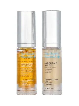The Organic Pharmacy Antioxidant Mini Set 10ml - Antioxidant Face Gel 5ml/Antioxidant Face Serum 5ml 2
