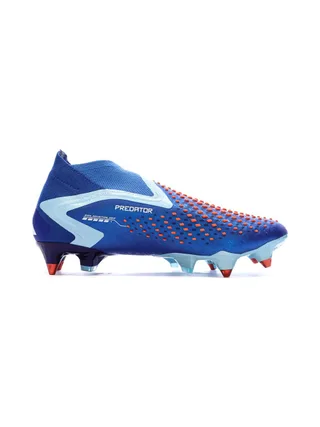 Chaussures de Foot Bleu Homme Adidas Predator Accuracy+ SG 2