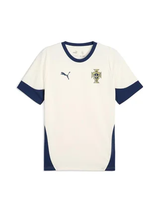 Portugal Maillot Training Crème/Marine Homme Puma 2025 1