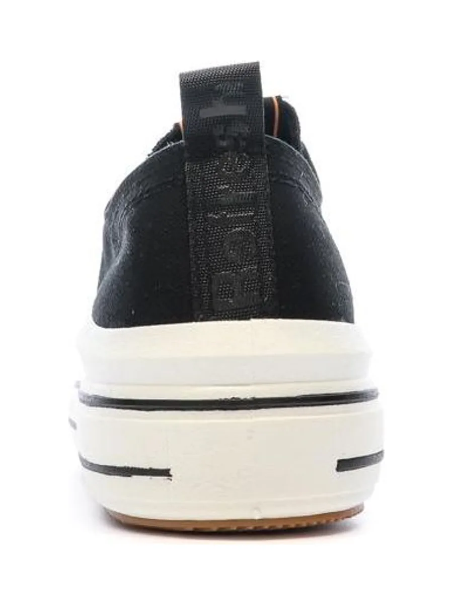 Baskets Basses Noires Femme Refresh Lona 4