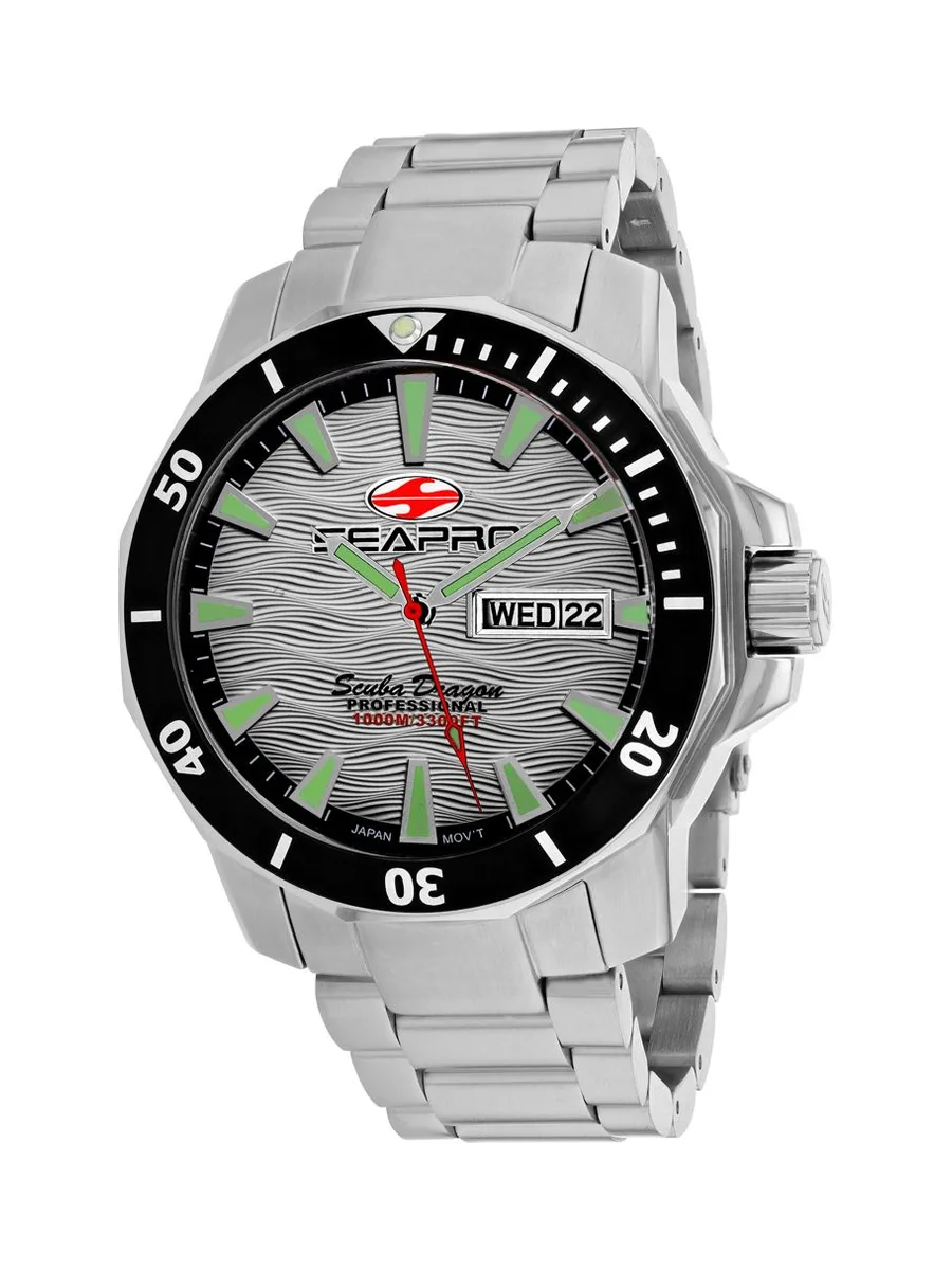 Seapro Men's Scuba Dragon Diver Limited Edition 1000 Meters 1