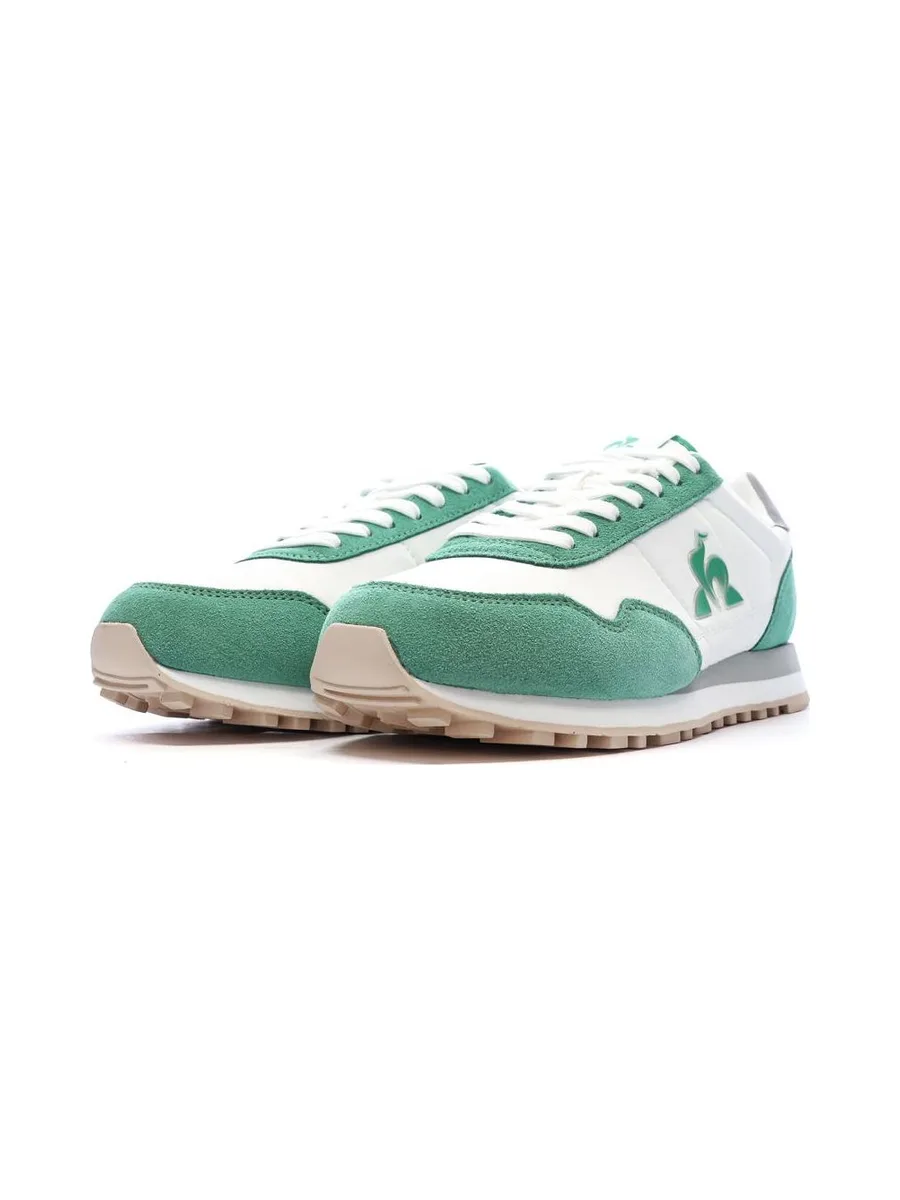 Baskets Blanches/Verte Femme Le Coq Sportif Astra_2 W Optical 7
