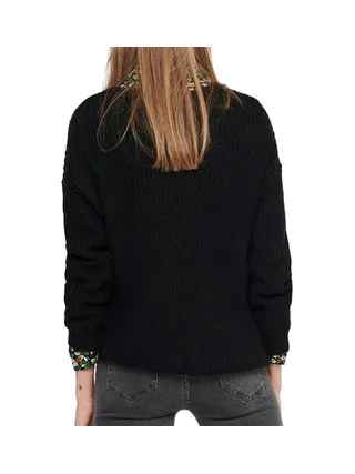 Pull Noir Femme JDY New Megan 2