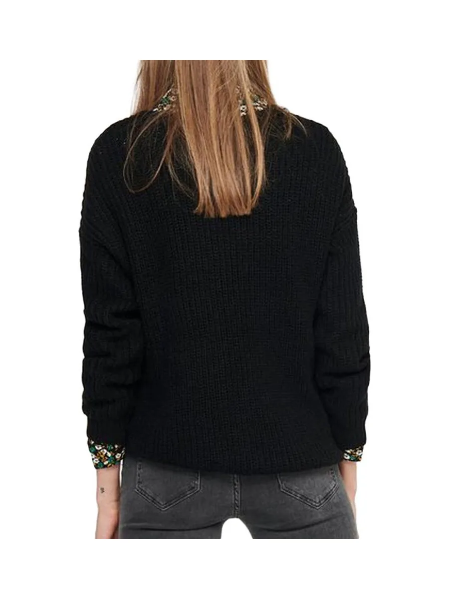 Pull Noir Femme JDY New Megan 3