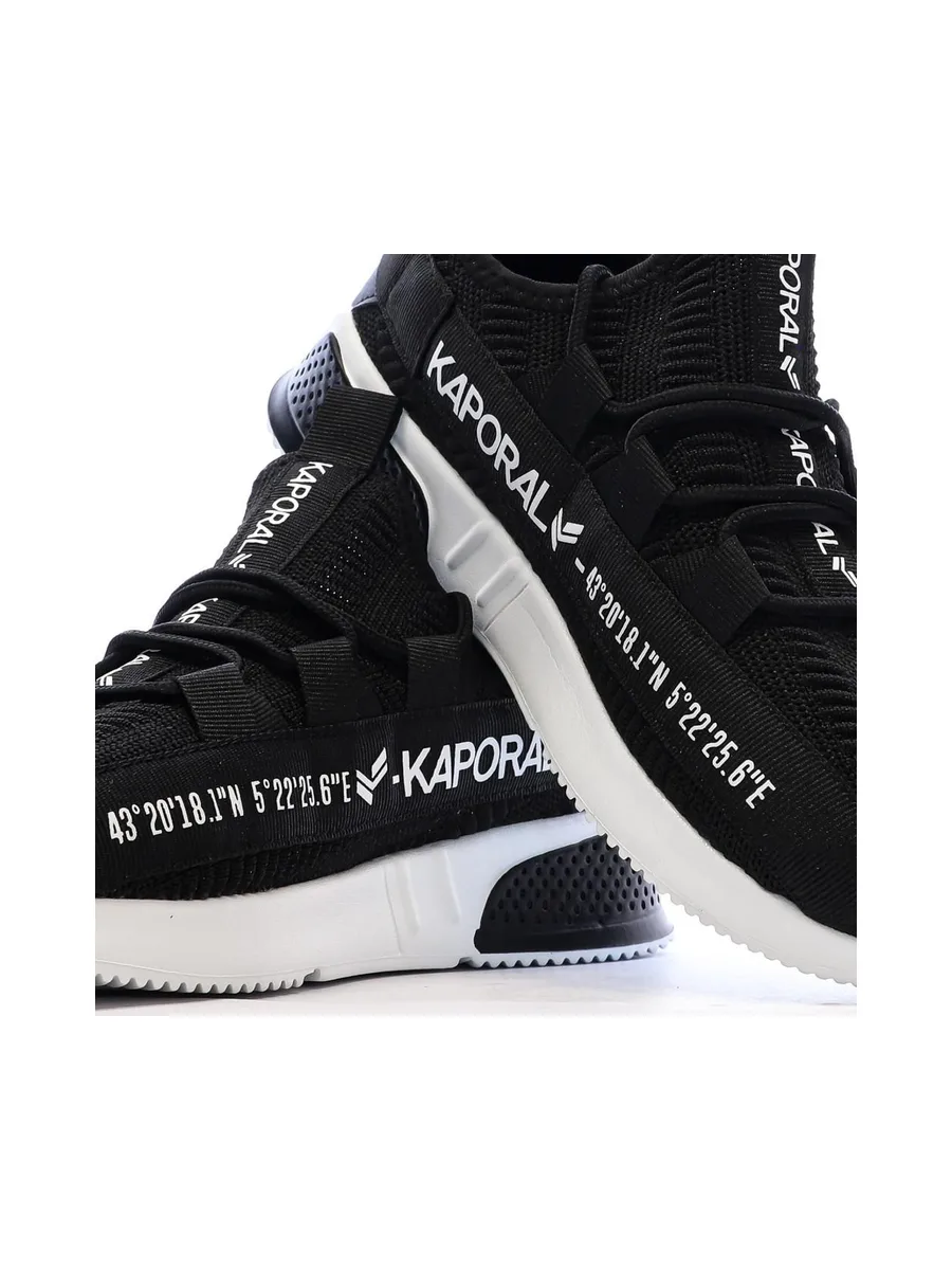 Baskets Noir/Blanc Homme Kaporal Dofino 8