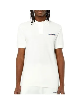 Polo Blanc Homme Diesel T-smith-ind 1
