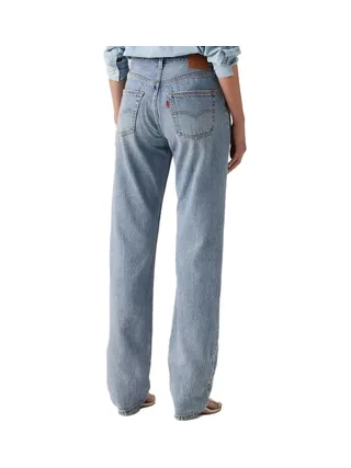Jean 501 90s Bleu Clair Délavé Femme Levi's 2