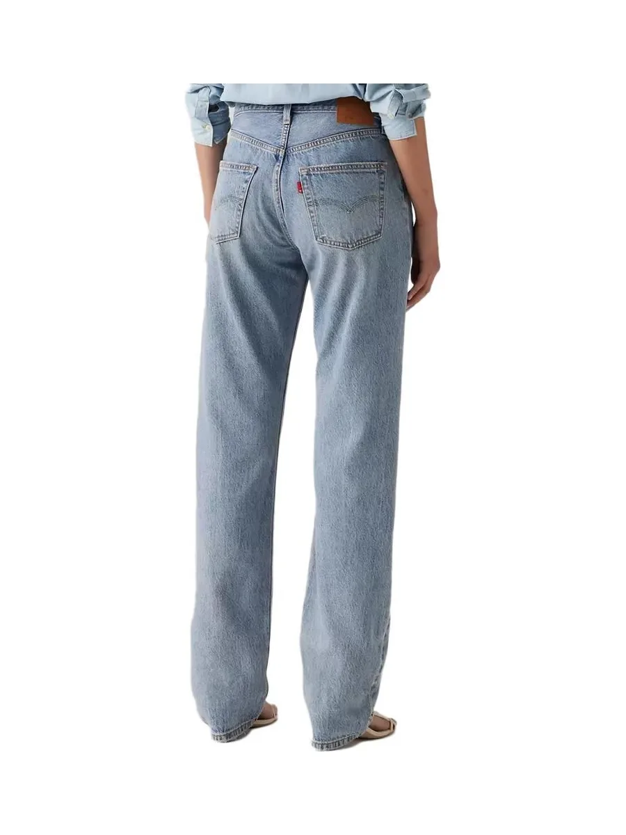 Jean 501 90s Bleu Clair Délavé Femme Levi's 3