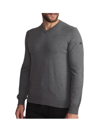 Pull Gris Foncé Homme TBS Granit 1