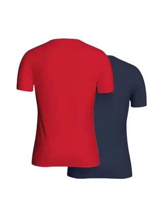 2x T-Shirt Marine/Rouge Homme Kaporal TIFTH 2